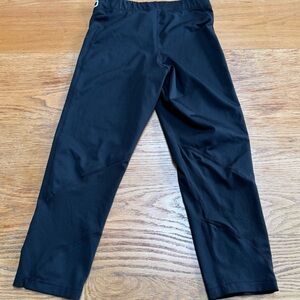 Nike Pro Tights Women Medium Black Mid Rise Training Athletic Capri 889567 010